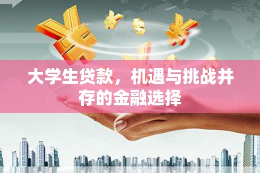札达大学生贷款，机遇与挑战并存的金融选择