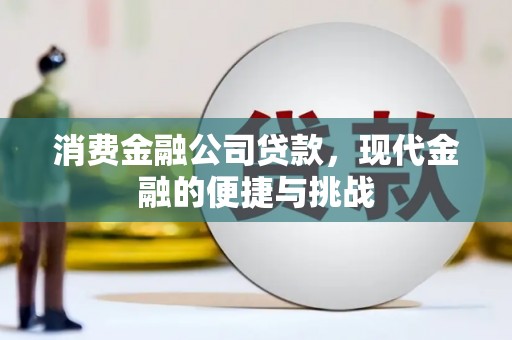 广水消费金融公司贷款，现代金融的便捷与挑战