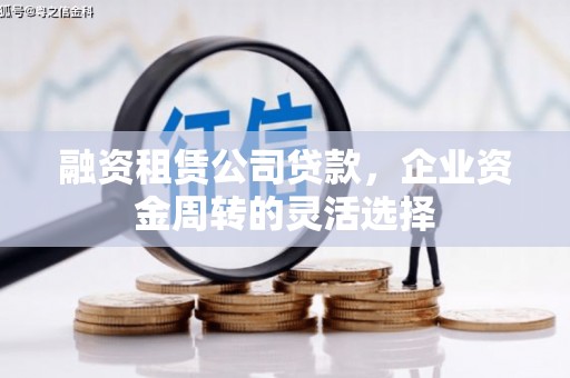 涧西融资租赁公司贷款，企业资金周转的灵活选择