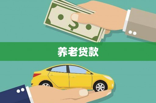 盖州养老贷款
