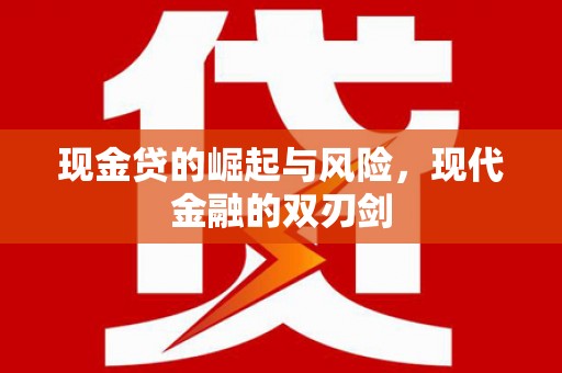 海盐现金贷的崛起与风险，现代金融的双刃剑