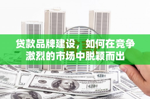 顺城贷款品牌建设，如何在竞争激烈的市场中脱颖而出