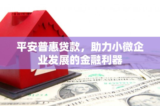 大足平安普惠贷款，助力小微企业发展的金融利器