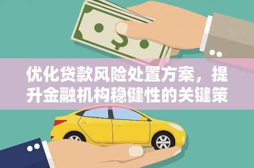五原优化贷款风险处置方案，提升金融机构稳健性的关键策略