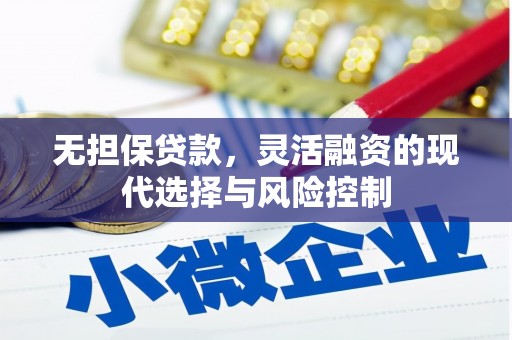 曹妃甸无担保贷款，灵活融资的现代选择与风险控制