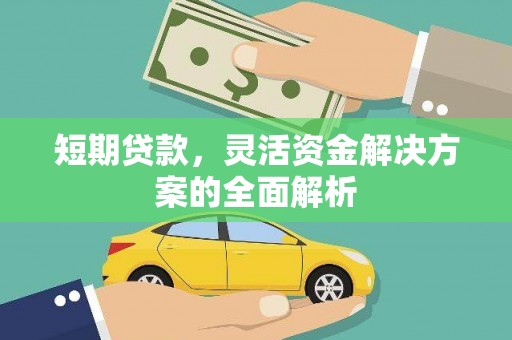 沭阳短期贷款，灵活资金解决方案的全面解析