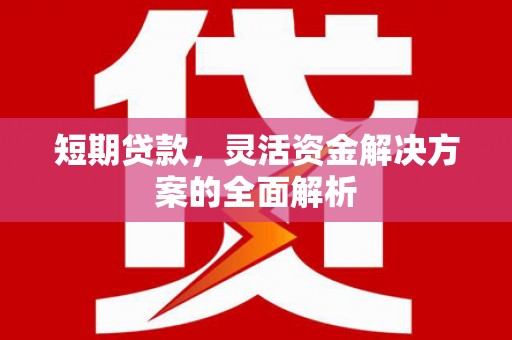 板芙短期贷款，灵活资金解决方案的全面解析
