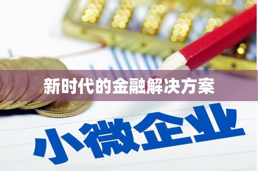 隆阳新时代的金融解决方案